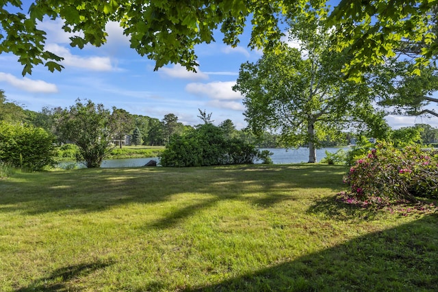 16 Christensen Ln, Kennebunk, ME 04043 - view of green lawn with a water view