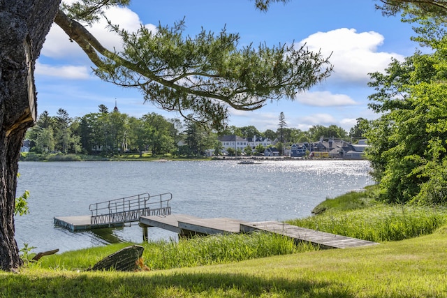 16 Christensen Ln, Kennebunk, ME 04043 - dock area featuring a water view