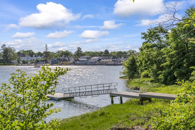 16 Christensen Ln, Kennebunk, ME 04043 - dock area featuring a water view