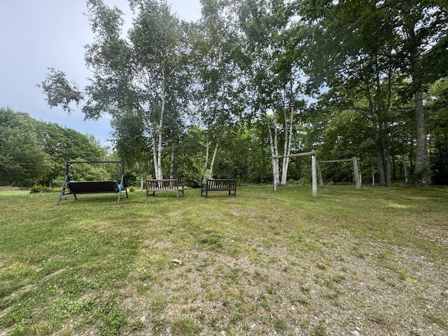 71 Garland Rd, Dixmont, ME 04932 - view of grassy yard