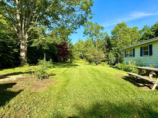 520 W Shore Rd, Sorrento, ME 04677 - view of grassy yard