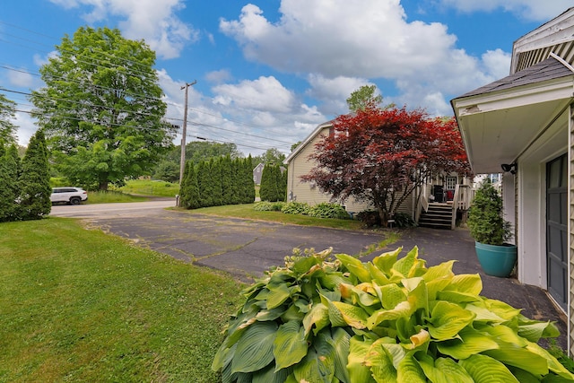 736 Webster St, Lewiston, ME 04240 - view of grassy yard