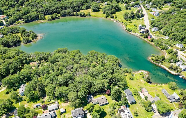239 Ocean Point Rd, Boothbay, ME 04544 - aerial view of property's location featuring a large body of water