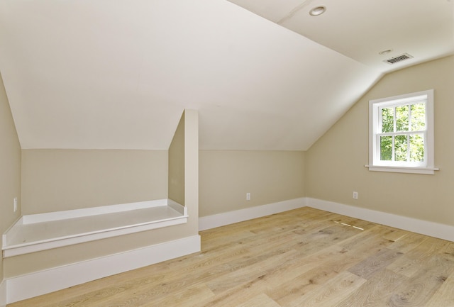 239 Ocean Point Rd, Boothbay, ME 04544 - bonus room with lofted ceiling and wood finished floors