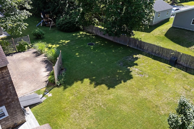 36 Woodlawn Ave, Auburn, ME 04210 - view of yard with a playground