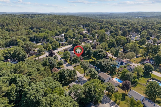 36 Woodlawn Ave, Auburn, ME 04210 - drone / aerial view of a heavily wooded area