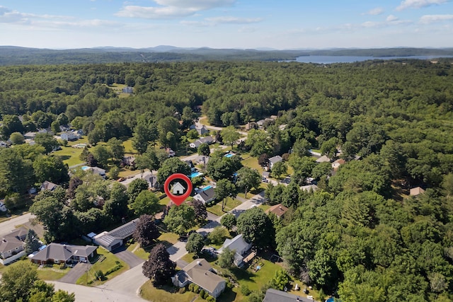 36 Woodlawn Ave, Auburn, ME 04210 - view of property location with a forest