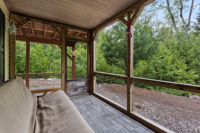 1313 Deer Run, Casco, ME 04015 - view of sunroom