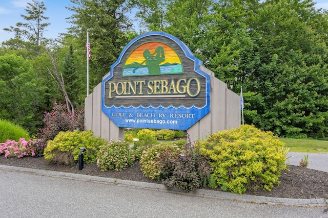 1313 Deer Run, Casco, ME 04015 - view of community sign