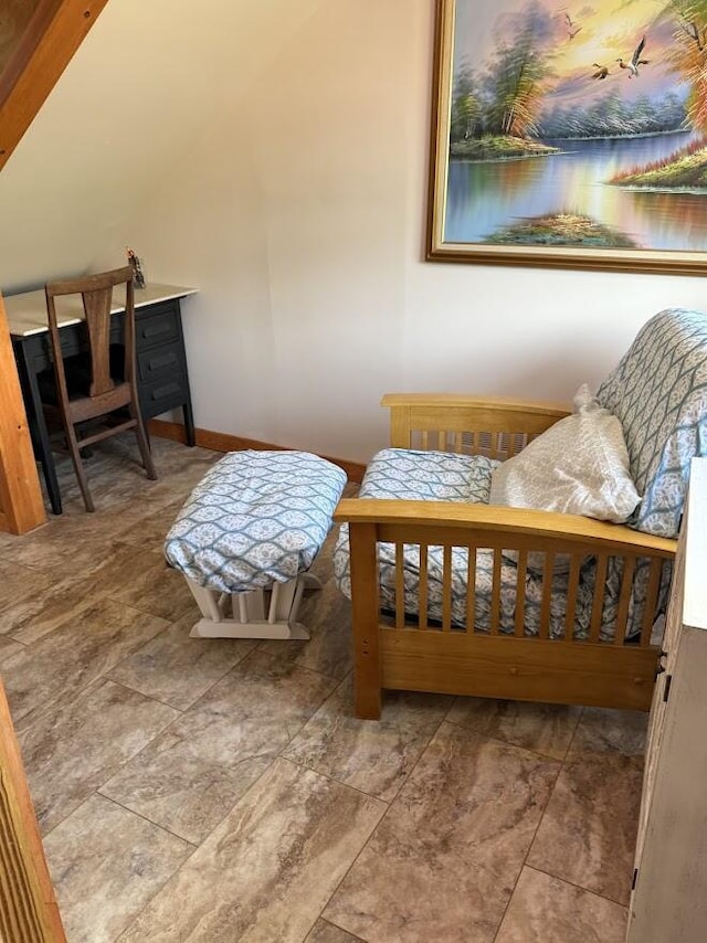 631 US Rt 1, Robbinston, ME 04671 - bedroom featuring baseboards and a water view