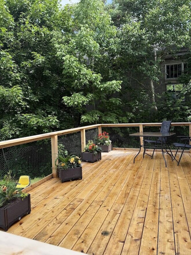 631 US Rt 1, Robbinston, ME 04671 - view of wooden deck