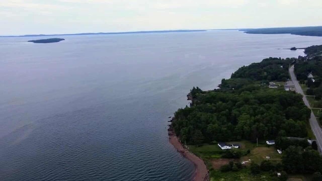 631 US Rt 1, Robbinston, ME 04671 - aerial view of property's location featuring a nearby body of water