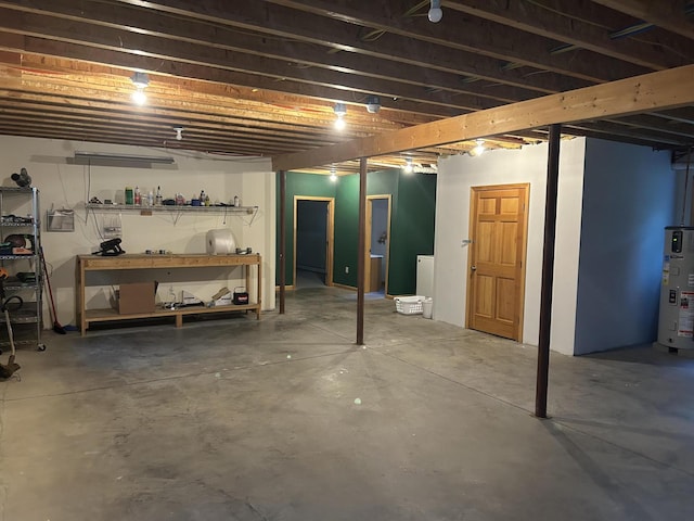 48 Stoney Ridge Rd, Eddington, ME 04428 - unfinished below grade area with water heater