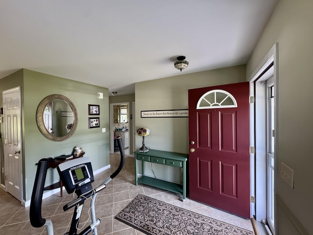 35A Birchbrook Ln Unit 35A, Levant, ME 04456 - foyer entrance featuring tile patterned floors