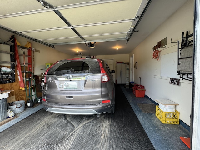 35A Birchbrook Ln Unit 35A, Levant, ME 04456 - garage with a garage door opener