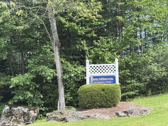35A Birchbrook Ln Unit 35A, Levant, ME 04456 - view of community sign
