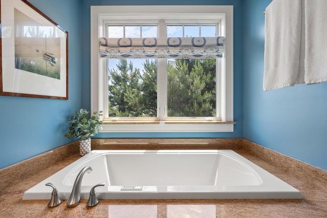 121 Bald Head Cliff Rd, York, ME 03902 - bathroom with a garden tub