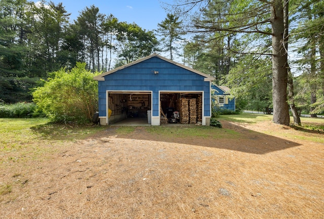 97 Forest Ave, Orono, ME 04473 - view of detached garage