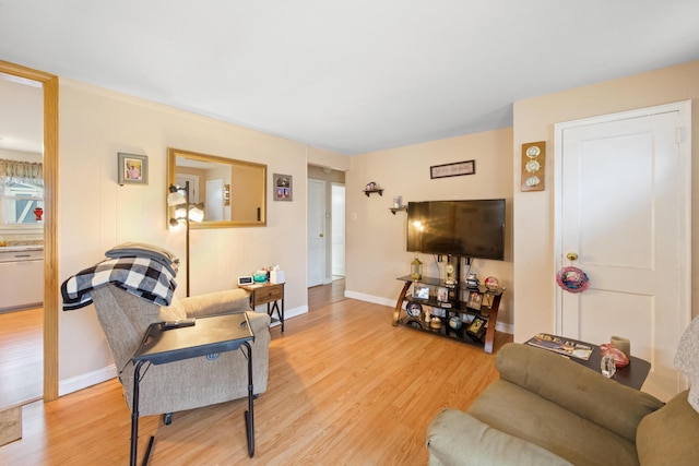 119 Falvey St, Bangor, ME 04401 - living room with light wood finished floors and baseboards