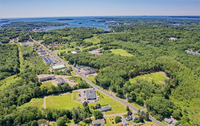302 Townsend Ave, Boothbay Harbor, ME 04538 - aerial view of a heavily wooded area