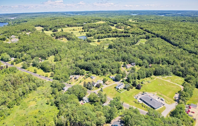 302 Townsend Ave, Boothbay Harbor, ME 04538 - drone / aerial view of a heavily wooded area