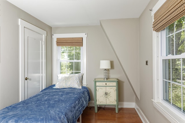 302 Townsend Ave, Boothbay Harbor, ME 04538 - bedroom featuring wood finished floors and baseboards