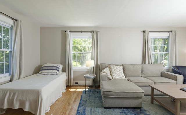 302 Townsend Ave, Boothbay Harbor, ME 04538 - bedroom featuring multiple windows and wood finished floors