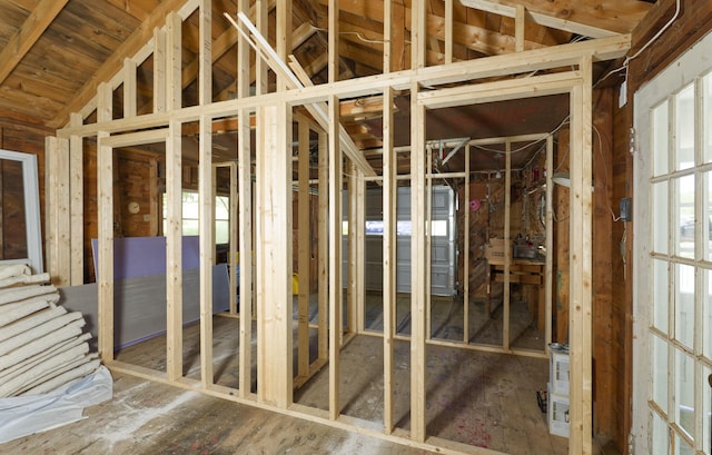 302 Townsend Ave, Boothbay Harbor, ME 04538 - misc room with lofted ceiling