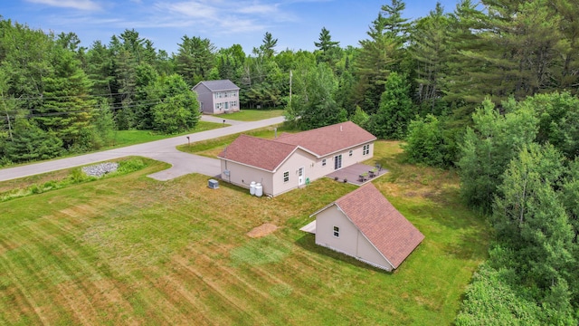 31 Silas Warren Dr, Hermon, ME 04401 - aerial view of property and surrounding area with a forest