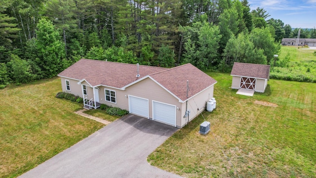 31 Silas Warren Dr, Hermon, ME 04401 - view from above of property