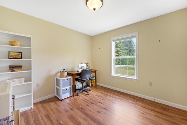 31 Silas Warren Dr, Hermon, ME 04401 - office featuring wood finished floors and baseboards