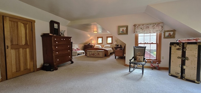 987 Clinton Ave, Winslow, ME 04901 - bedroom featuring light carpet and multiple windows