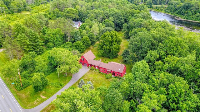 987 Clinton Ave, Winslow, ME 04901 - bird's eye view of a forest