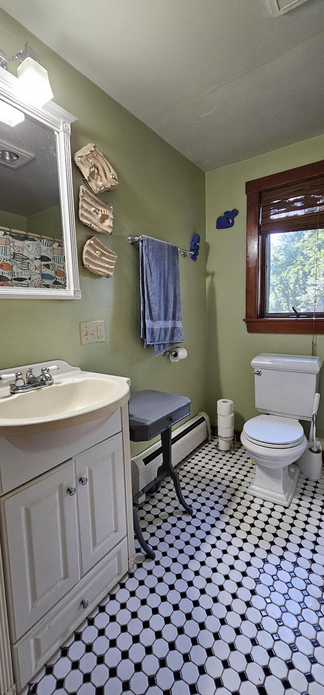 987 Clinton Ave, Winslow, ME 04901 - bathroom featuring toilet and vanity
