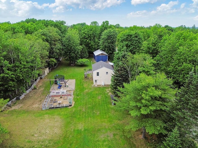 71 Morgan Rd, Burnham, ME 04922 - view from above of property