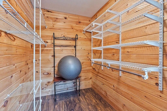 71 Morgan Rd, Burnham, ME 04922 - walk in closet featuring wood finished floors