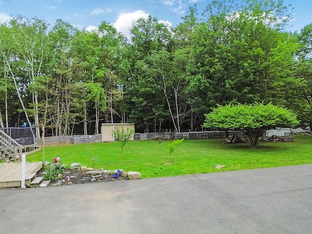 71 Morgan Rd, Burnham, ME 04922 - view of yard