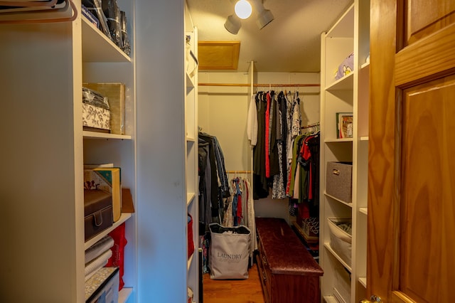 78 Lakeview Rd, Glenburn, ME 04401 - spacious closet with wood finished floors