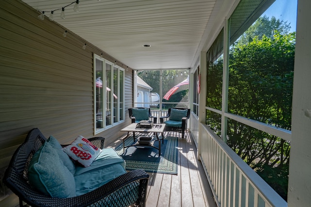 78 Lakeview Rd, Glenburn, ME 04401 - view of wooden deck