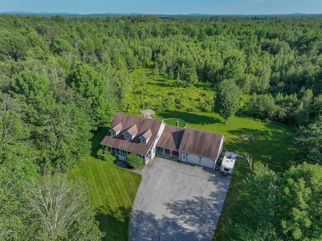 78 Lakeview Rd, Glenburn, ME 04401 - view of subject property featuring a heavily wooded area