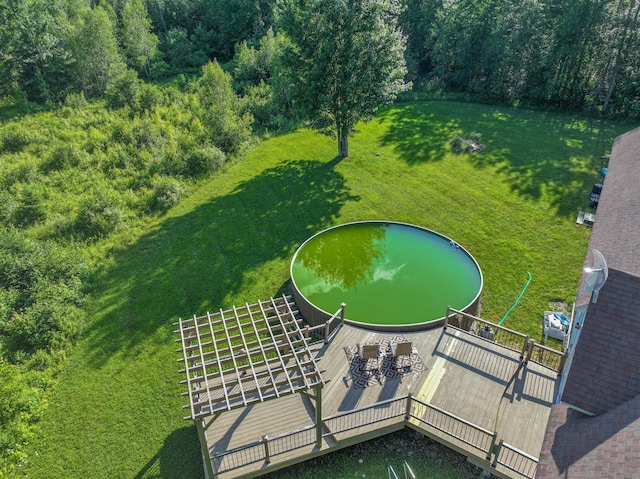 78 Lakeview Rd, Glenburn, ME 04401 - aerial view