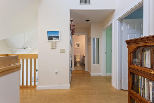 36 Ocean House Way Unit E4, York, ME 03909 - corridor featuring light wood-style floors and baseboards
