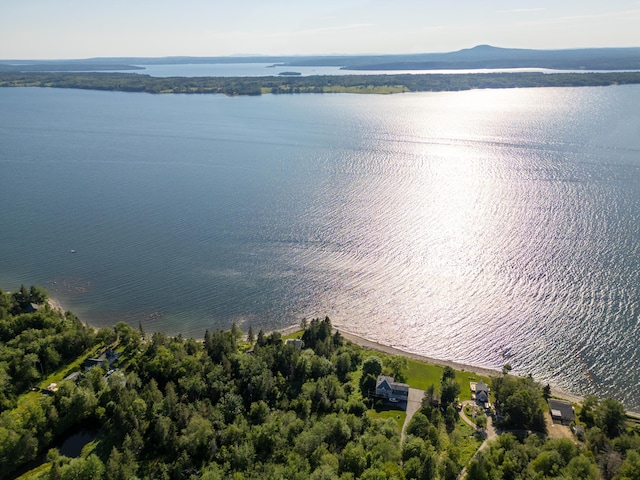 48 Sheltons Rd, Trenton, ME 04605 - bird's eye view of a nearby body of water