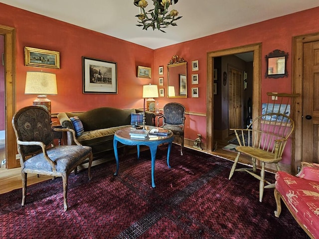 8 Longfellow School Rd, Bristol, ME 04539 - living area featuring carpet flooring