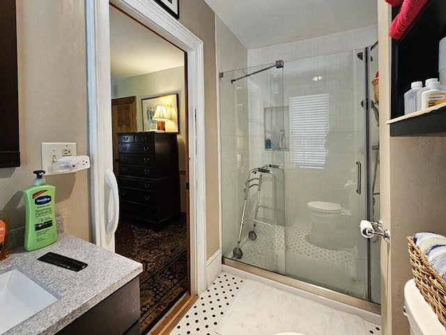 8 Longfellow School Rd, Bristol, ME 04539 - full bathroom with a shower stall and vanity