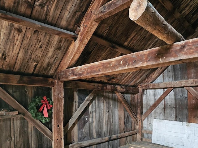 8 Longfellow School Rd, Bristol, ME 04539 - detailed view of wood ceiling