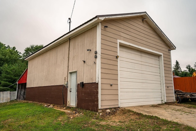 7 Dakin Rd, Turner, ME 04282 - view of detached garage