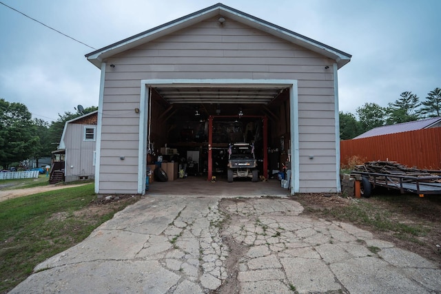 7 Dakin Rd, Turner, ME 04282 - view of detached garage