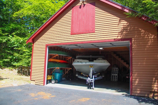 42 Knowles Point Rd, Bridgton, ME 04009 - view of detached garage