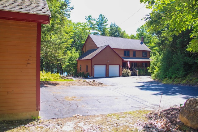 42 Knowles Point Rd, Bridgton, ME 04009 - view of home's exterior featuring driveway